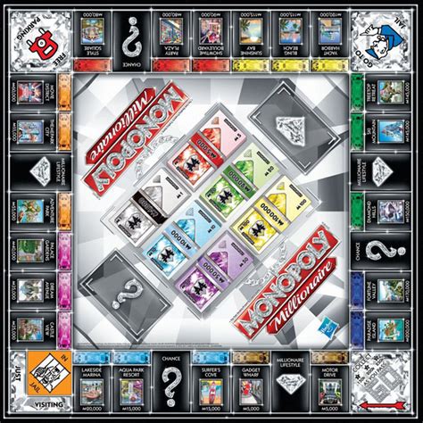 monopoly millionaire board game instructions.